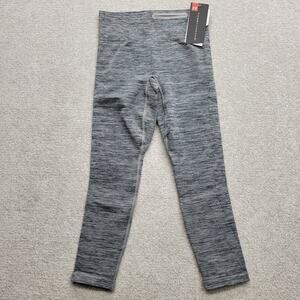 Under Armour Womens Threadborne HeatGear Gray Compression Leggings XS